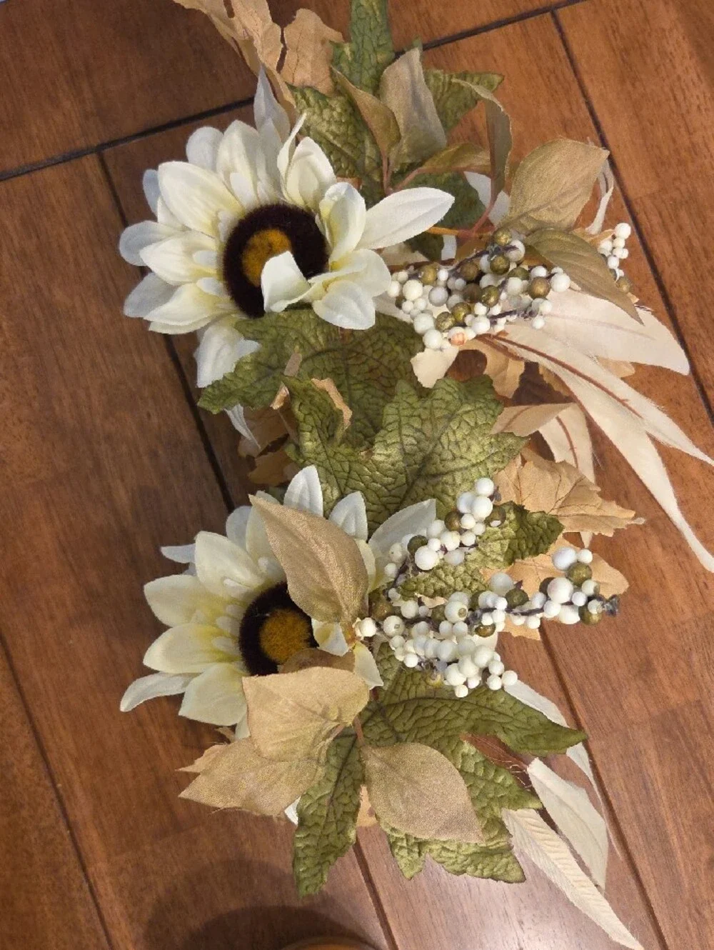 N/A cream sunflower